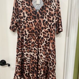 Leopard Print Dress